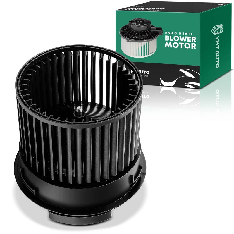 YHTAUTO A/C Heater Blower Motor Fan Assembly for Nissan 2013-2018 Sentra L4 1.8L, Sedan, 2017-2018 Sentra L4 1.6L, Front Side - Image 1